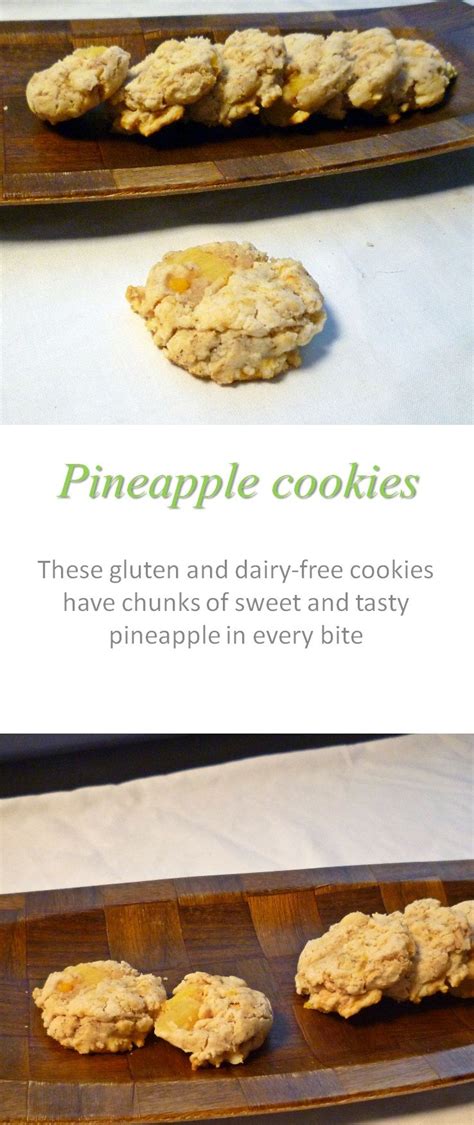 A refreshing gluten and dairy-free cookie full of pineapple that can be as calorific or healthy ...