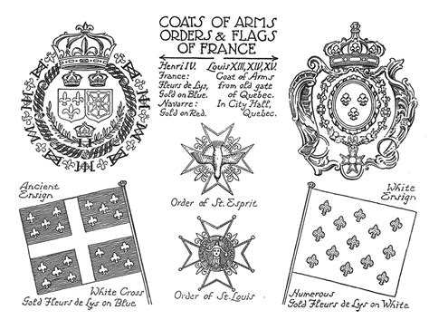 Coats of Arms, Orders and Flags of France