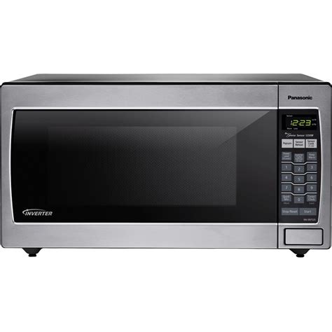 Panasonic NN-SN752S Stainless 1250W 1.6 Cu. Ft. Countertop Microwave Oven with Inverter Technology