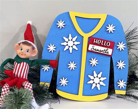 DIY Ugly Christmas Sweater Kit – The Cracked Pig