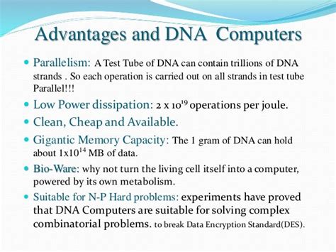 DNA computing seminar