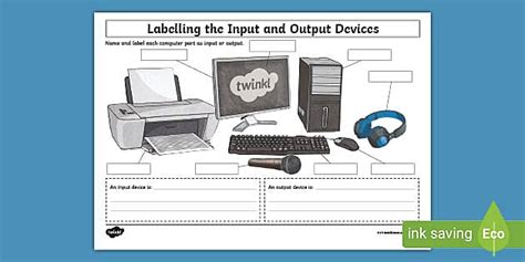 Input and Output Devices (Teacher-Made) - Twinkl