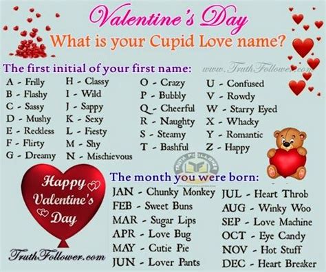 What is your Cupid Love name? | Cupid love, Interactive posts, Valentine name