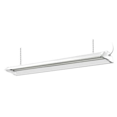 Hyper Tough 4 ft Steel, 5000 Lumen LED Shop Light, Grey – BrickSeek