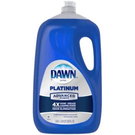 Dawn Ultra Platinum Advanced Power Dishwashing Liquid, Fresh Scent, 90 Ounce, 1 - Kroger