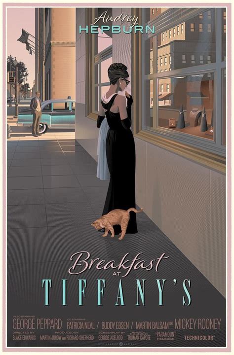 Breakfast at Tiffany’s💎 PG | Vintage poster design, Vintage poster art, Movie poster wall