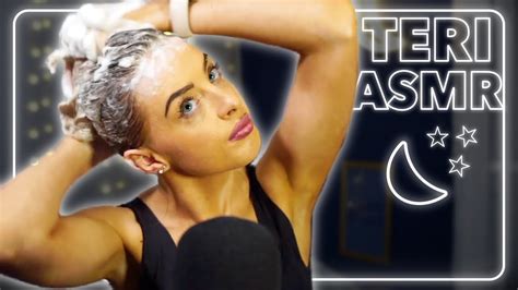 [ASMR] 1hr Shampooing Hair Sounds... - YouTube