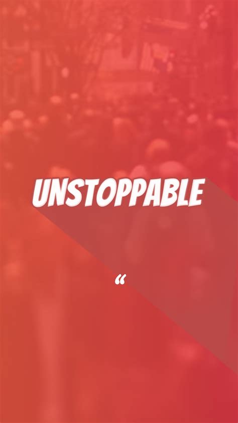 unstoppable #wallpaper #iphone #typography #minimal | Tatuagens pequenas