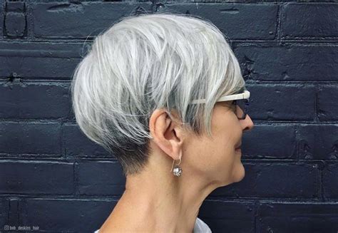 35 Perfectly-Flattering Short Hairstyles for Women Over 60 with Glasses