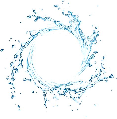 Download HD This Graphics Is Rotating Water Stain Transparent About - Free Circle Water Splash ...