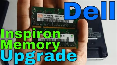 Dell inspiron 1525 memory upgrade or install - YouTube