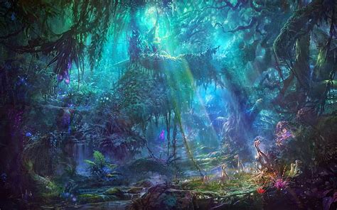 Beautiful Fantasy - Magical Forest Background -, Magical Mystical HD wallpaper | Pxfuel