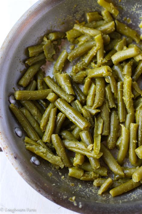 Easy & Flavorful Canned Green Bean Recipe • Longbourn Farm