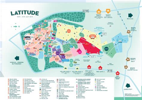 Latitude Festival | News | The Latitude 2019 map is now live in our official festival app!