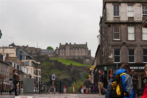 Edinburgh Castle | View up North Castle Street from George S… | Flickr