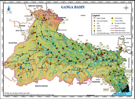 Ganga Basin Map