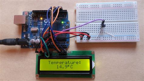 Arduino and LM35 temperature sensor interfacing