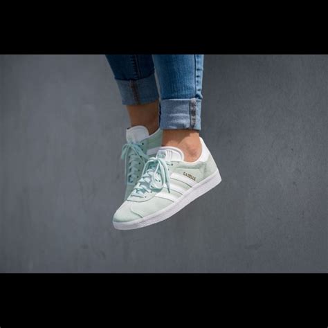 adidas | Shoes | Mint Green Adidas Gazelles Sneakers | Poshmark