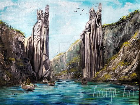 The Argonath by Aronja on DeviantArt