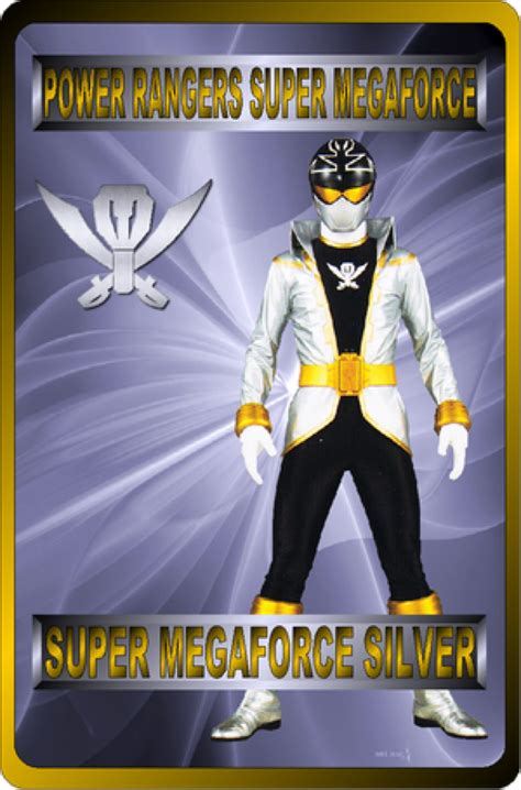 Super Megaforce Silver by rangeranime on @DeviantArt | Power rangers ...