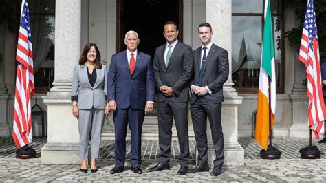 Pence defends visit to family's Ireland hometown, stay at Trump ...