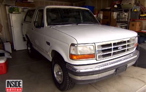 OJ Simpson White Ford Bronco Tracked Down by Inside Edition - Thrillist