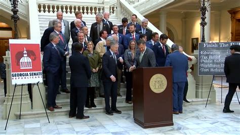 Georgia GOP senators announce prioritization of tax relief, education ...