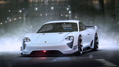 Porsche Mission E Concept Wallpaper - HD Car Wallpapers #5936