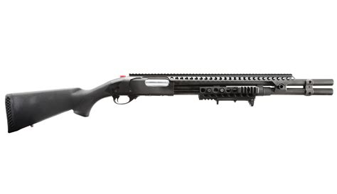 G&P M870 Sheriff Tactical Custom Long Shotgun Vollmetall Springer 6mm BB schwarz - Kotte & Zeller