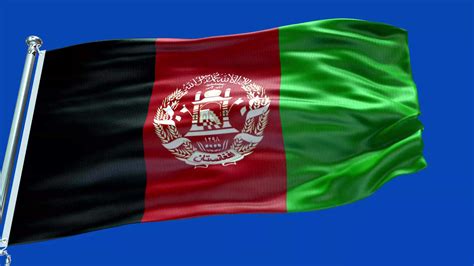 Afghanistan National Flag 26567383 Stock Video at Vecteezy