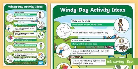 Outdoor Learning: Windy Day Activities Early Years Ideas