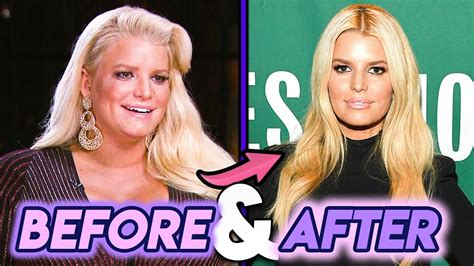 Jessica Simpson | Before and After Transformations | Her 100 Pound Weight Loss and MORE - YouTube