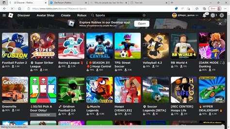 Are Sports Games On Roblox Popular? - Game Design Support - Developer Forum | Roblox