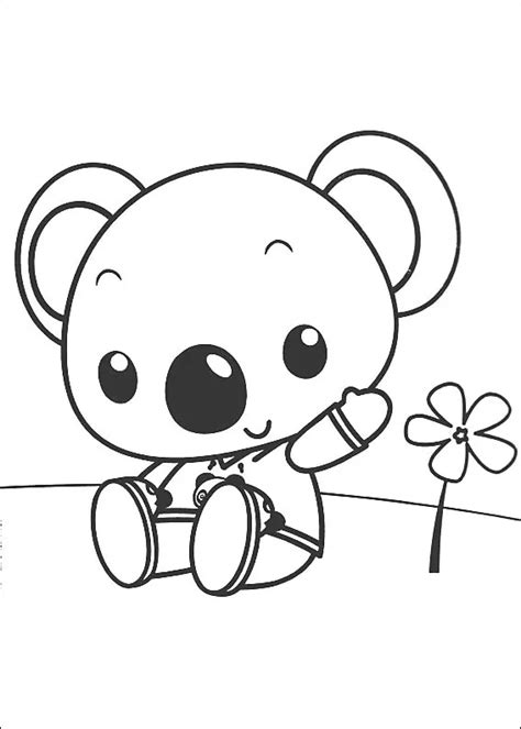 Adorable Tolee Coloring Page - Free Printable Coloring Pages for Kids