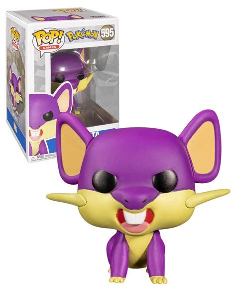 Funko POP! Games Pokemon #595 Rattata - New, Mint Condition