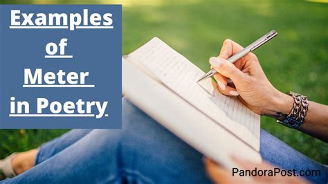 Examples of Meter in Poetry with Explanation - Pandora Post