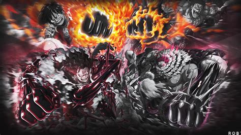 one piece luffy vs katakuri wallpaper – Google-Suche | Imagenes de one piece, Animes shonen ...