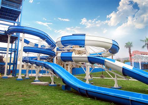 Water Park Swimming Pool Slide, Glass Fiber Swimming Pool Slide Manufacturer - Pool Slide and ...