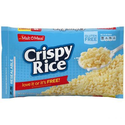 Malt O Meal® Crispy Rice Cereal 18 oz. Bag | La Comprita