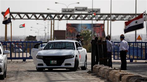 Jordan-Syria border reopening signals move to restore ties and vital trade between regional ...