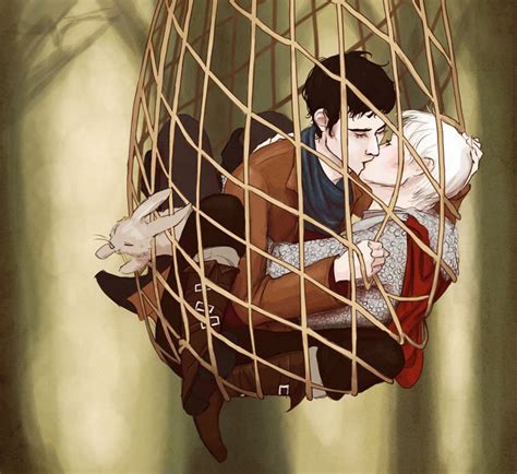 merlin fanart | Tumblr....Merlins the one that got them stuck in the trap in the first place ...