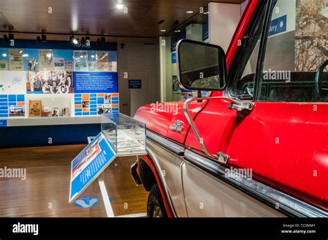 inside the walmart museum in bentonville arkansas Stock Photo - Alamy