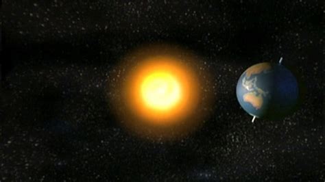 BBC Two - Science Clips, Earth, Sun and Moon, Earths orbit of the Sun ...