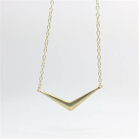 Gold Plated Pendant Necklace - Nekewlam