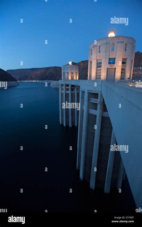 Lake Mead at the Hoover Dam Stock Photo - Alamy