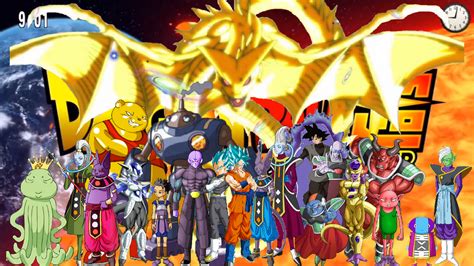 Dragon Ball Super Characters by DavidBksAndrade on DeviantArt