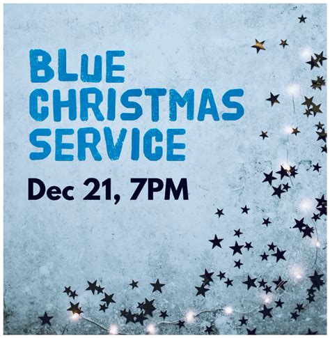 Blue Christmas Service | St. Andrew's United Church in Cochrane, AB