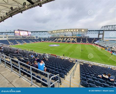 Chester, Pennsylvania, U.S - June 3, 2023 - the Inside of Subaru Park Philadelphia Union Soccer ...