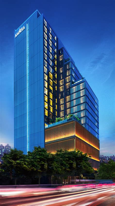 Amara Bangkok Hotel, the newest hotel on Surawong road | Facade ...