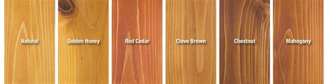 Stain Colors - One Time Wood